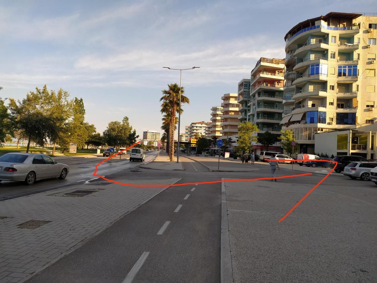 Lungomare Beach Apartments Vlorë Exteriör bild